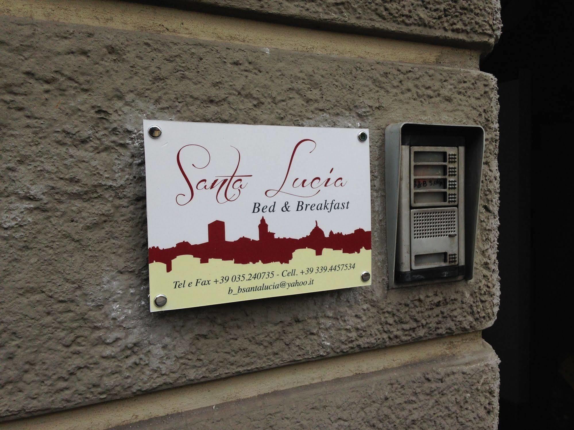 B&B Santa Lucia Bergamo Exteriér fotografie